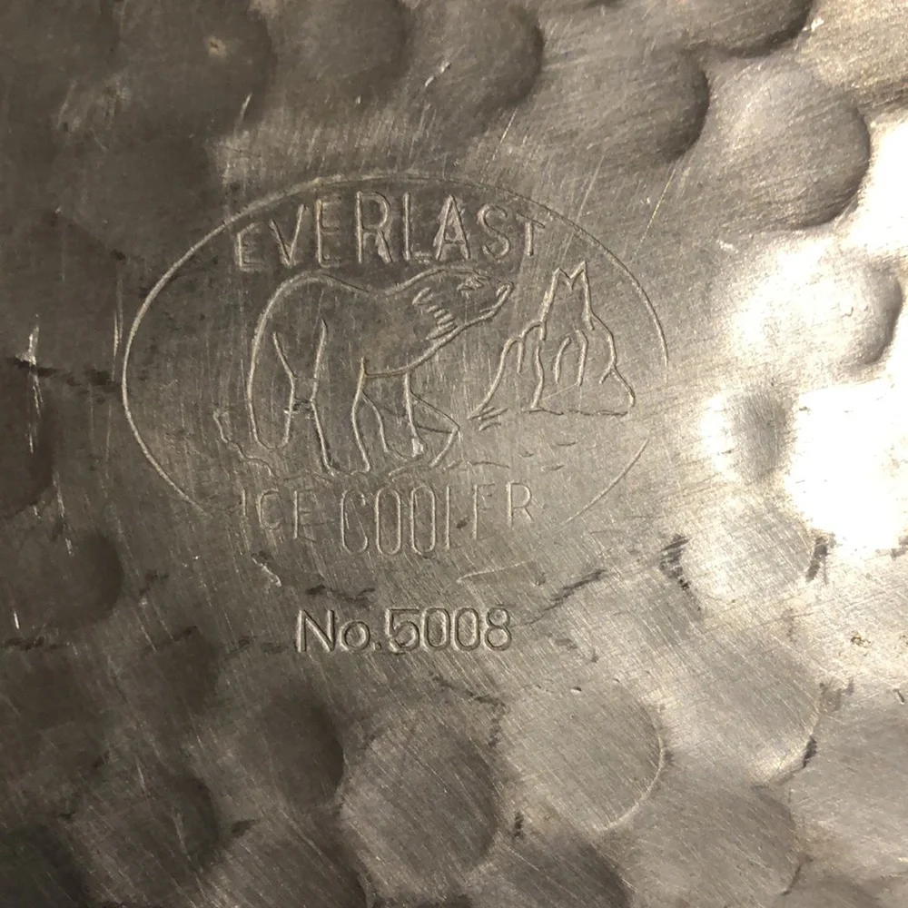 Hammered Vintage Ice Bucket